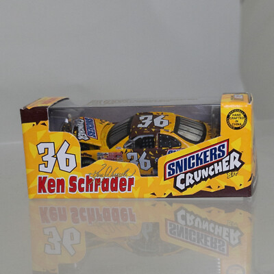 #ad Action 1 64 Scale Ken Schrader 2001 Grand Prix Mamp;M#x27;s Snickers Cruncher *NM* $24.89