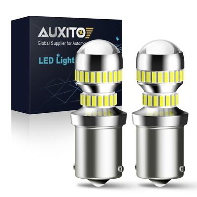#ad CANBUS AUXITO 1156 LED Reverse Light Canbus Backup Bulb 6000K Parking DRL Lamp D $13.49