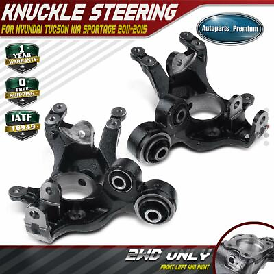 #ad 2x Steering Knuckle for Hyundai Tucson Kia Sportage 11 15 2WD Rear Left amp; Right $95.99