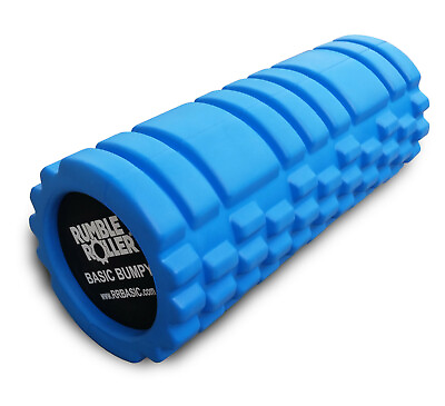 RumbleRoller Basic Bumpy Foam Roller Solid Core EVA Foam Roller $22.00