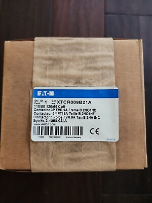 #ad Brand new unopened Eaton XT IEC Contactor XTCR009B21A $150.00
