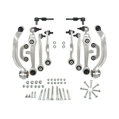 #ad A Premium Suspension Control Arm Kit Ball Joint Tie Rod Sway Bar Link Replace... $171.99