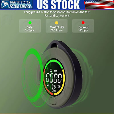 #ad #ad Camping Out Carbon Monoxide Detector Mini Digital Display Carbon Monoxide Alarm $61.19