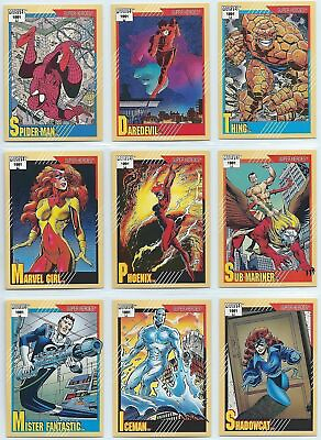 #ad 1991 Marvel Cards Series 2 by Impel pick your card Near Mint M Free Shipping $2.50