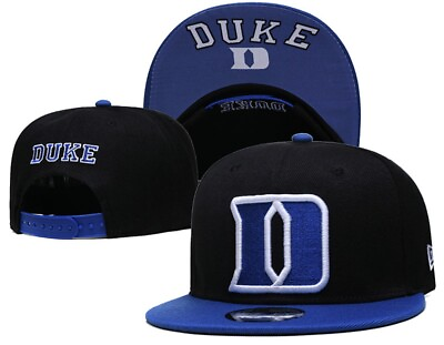 #ad Duke Blue Devil Hat Snapback Hat Adjustable Fit Fast Ship $22.99
