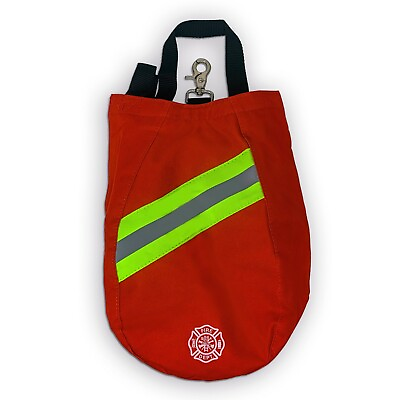 #ad SCBA Mask Bag 2020 Deluxe Version Red Firefighter ISI EMT Fire Respirator $20.00