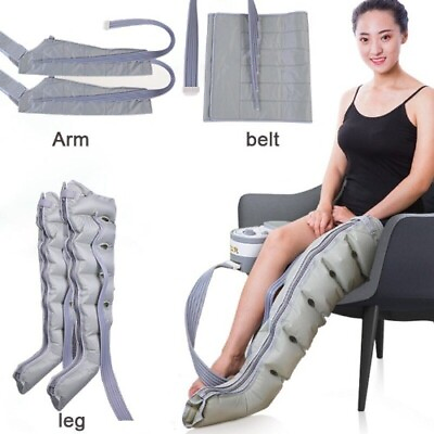 #ad 6 Cavity Massage Calf Waist Physiotherapy Air Pressure Automatic Cycle Pedicure $335.07