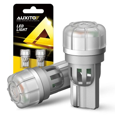 #ad AUXITO T10 Canbus SMD Car Side Marker light LED Bulb Amber 921 168 194 W5w 2825 $8.99