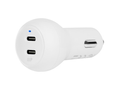 #ad Monoprice USB C Car Charger For MacBook Pro Air iPad Pro iPhone Pixel Galaxy $11.62
