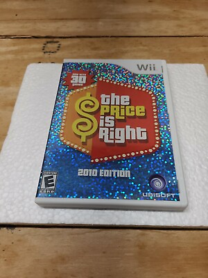 #ad The Price Is Right 2010 Edition Nintendo Wii 2009 Complete VG Disc Tested $5.99