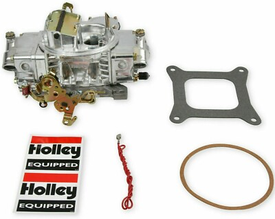 Holley 750 CFM Classic Carburetor Electric Choke Vacuum Secondary Polished $447.95