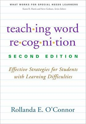 #ad Teaching Word Recognition: Effective Strategies for Students with Learning Diff $29.99