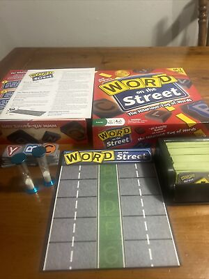 #ad Word on the Street Board Game Kids Words Out of the Box 2012 Complete GREAT COND $24.95