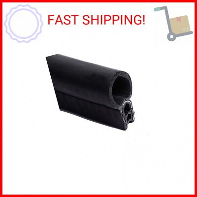 #ad Car 10 Ft Door Rubber Seal Strip Fits 1 16quot; Edge Trim Seal with Top Bulb for C $22.38