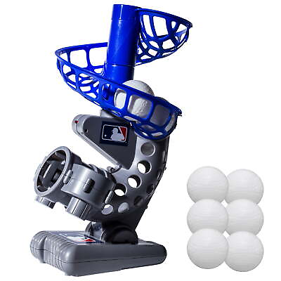 #ad Kids Baseball Pitching Machine Height Adjustable – 6 Plastic Balls $28.78