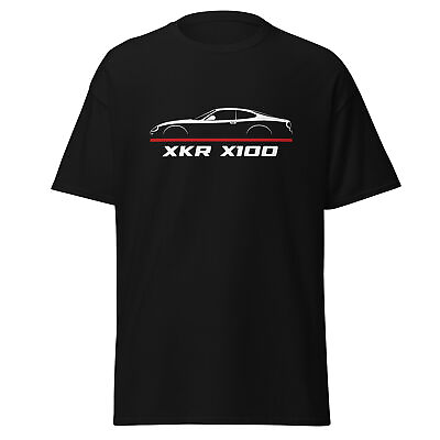 #ad Premium T shirt For Jaguar XKR X100 1998 2006 Car Enthusiast Birthday Gift $19.95