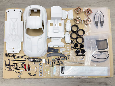 #ad GTSpirit 1 18 Mercedes Benz AMG GT R Black Series 862 Resin Build yourself Kit GBP 99.99