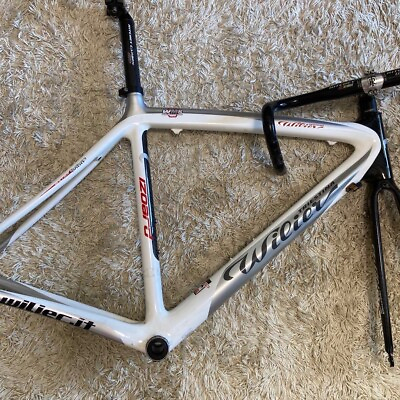 Wilier Izoard Carbon Road Bike Frame Set Very Good Condition Ship From Japan $930.00