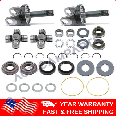 #ad 22x Front Axle Shaft Seal And Bearing Kit for Ford F 250 F 350 Super Duty 99 02 $197.00