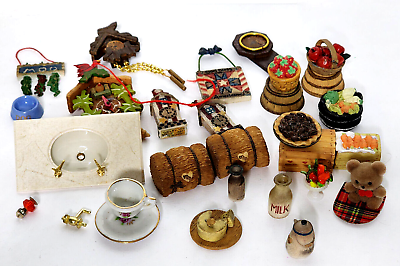 #ad Dollhouse Miniature Household Items $24.95