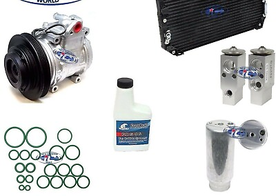 A C Compressor and Condenser Kit Fits Toyota Corolla 1993 10PA15C 67318 $344.99