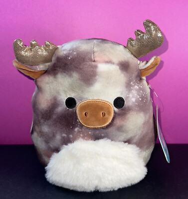 #ad Squishmallow 8quot; Greggor The Moose NWT $15.00