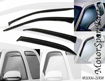 #ad Outside Mount 2MM Visors Deflector 4pcs For Toyota Yaris 5 Dr Hatchback 2011 15 $40.31