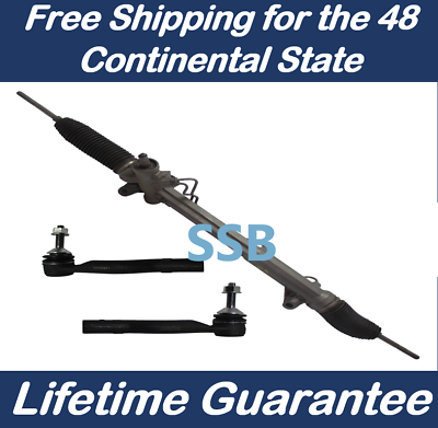 #ad 3132 Power Steering Rack Pinion for Infiniti FX35 and FX45 2 outer rod ends $337.46