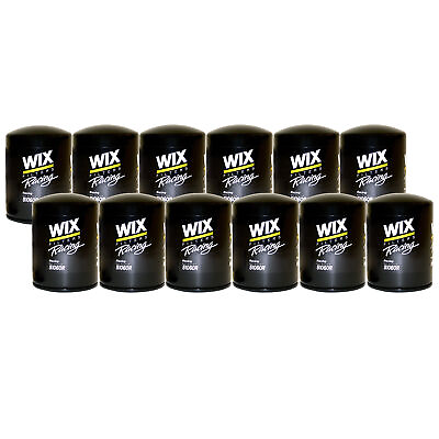 #ad Wix Racing Set of 12 Engine Oil Filters Spin On For AM General Hummer Chevy GMC $139.95