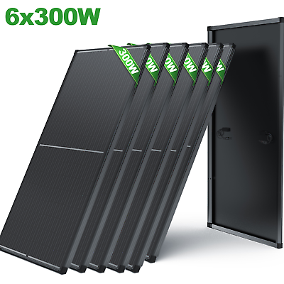 #ad 300W 600W 900W 1200W Watt Solar Panel Mono 12V Charging RV Camping Home Off Grid $180.99