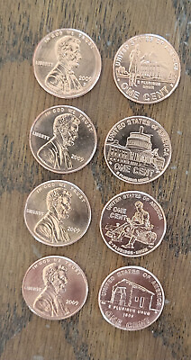 #ad Complete Set 8 PCS Lincoln 2009 Cent Penny P amp; D Mint Uncirculated Limited BU $5.95