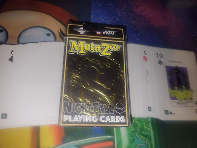 #ad Metazoo Kickstarter Playing Cards WPT Nightfall PICK A CARD $1.00
