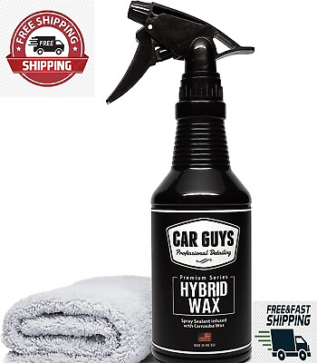 #ad CAR GUYS Hybrid Spray Wax Advanced Car Wax Long Lasting and Easy To Use Sa $27.99
