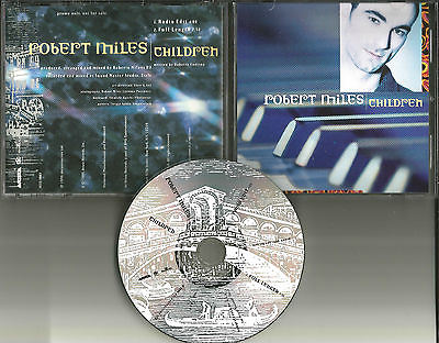 #ad ROBERT MILES Children w ULTRA RARE RADIO EDIT PROMO DJ CD Single 1996 USA MINT $24.99