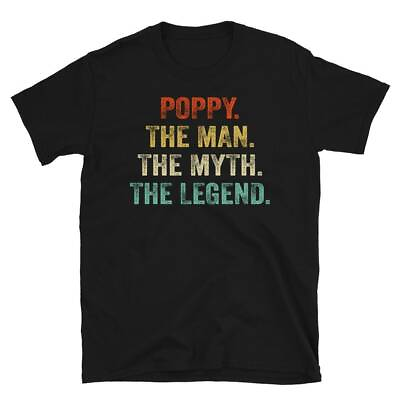 #ad Poppy T Shirt Poppy Funny TShirt Customized Shirt The Man The Myth The Legend $19.99
