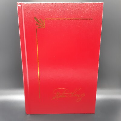 #ad Rare Hearts In Atlantis Stephen King Library Edition Red Leather Bound HC OOP $69.99