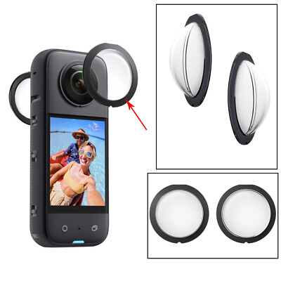 #ad 2x Camera Lens Guards Cap Body Cover Protective Case for Insta360 One X3 Sports $29.99