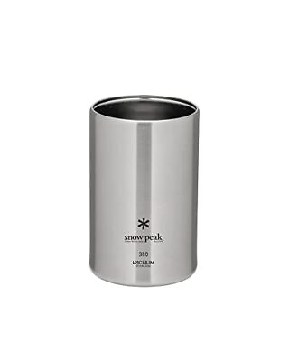 #ad Snow Peak Can Cooler Cold Insulation Heat Insulation Stainless Steel TW 355 $73.91