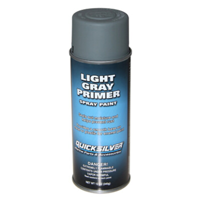 NIB Mercury Outboard Spray Can Paint 12oz GRAY PRIMER 92 802878Q 1 UNIVERSAL $23.95