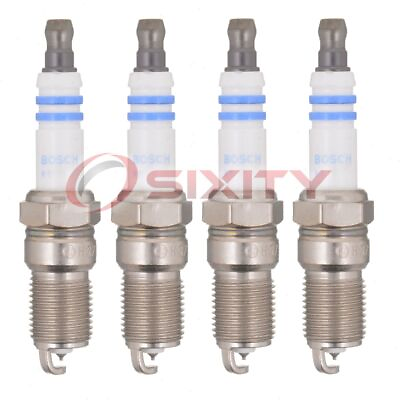 #ad 4 pc Bosch Platinum Spark Plugs for 2003 2004 Ford Focus 2.3L L4 Ignition xf $27.47