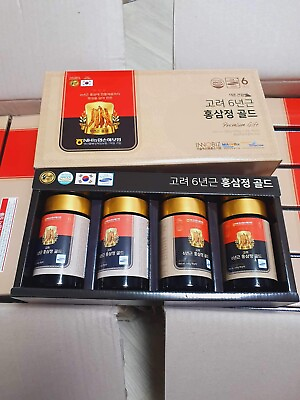 #ad KOREA NO.1 Korean 6 Years Red Ginseng Extract SaponinPanax 240g x 4ea NEW $89.00
