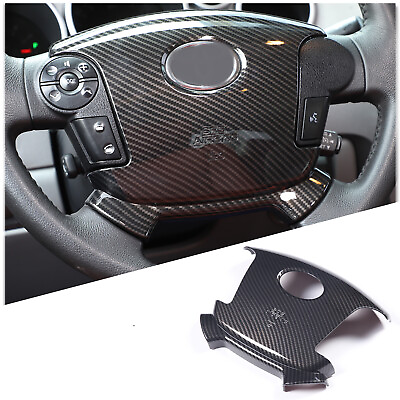 #ad Carbon Fiber ABS Steering Wheel Center Cover Trim For Toyot Tundra 2007 2013 US $35.99