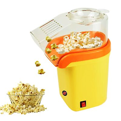 #ad 5Core Popcorn Machine Hot Air Electric Popper Kernel No Oil POP🟡 $19.99