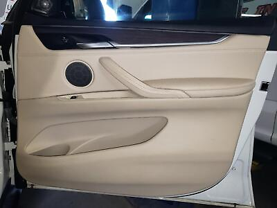 #ad 14 15 16 17 18 BMW X5 Right Front Door Panel Dakota Leather; LCCY $185.00
