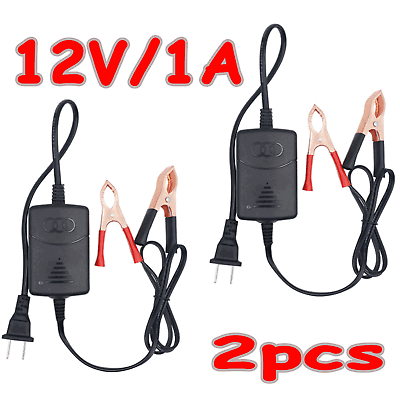 12V Car Battery Maintainer Charger Tender Auto Trickle Motorcycle Boat Universal $14.89