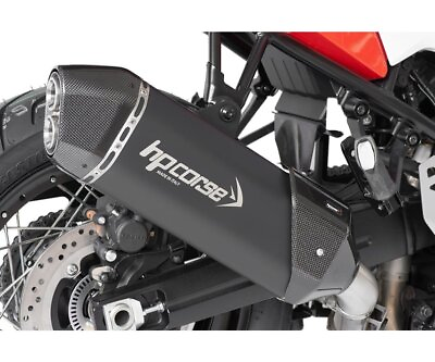 #ad Exhaust Muffler HpCorse SPS Carbon 350 Black for Suzuki V Strom 1050 2020 gt; 2023 AU $1086.47