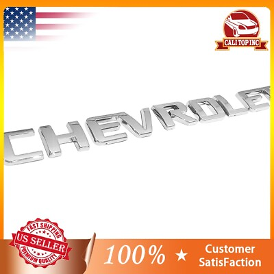 #ad 1 For Rear Trunk Liftgate Letter Badge Nameplate Emblem Chrome STICKER Sport $14.29