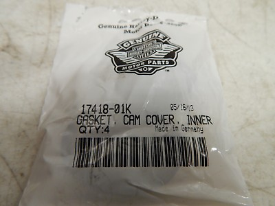 #ad Harley Cam Cover Gasket Inner QTY 1 P N: 17418 01K $3.95