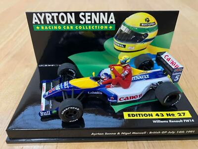 #ad Out Of Print 1 43 Ayrton Senna Racing Car Collection $200.33