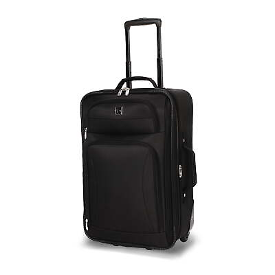 #ad 21quot; Regency Carry on 2 Wheel Upright Luggage Walmart Exclusive Black $32.56
